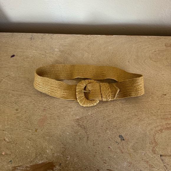 Anthropologie Raffia Stretch Belt - Picture 5 of 9